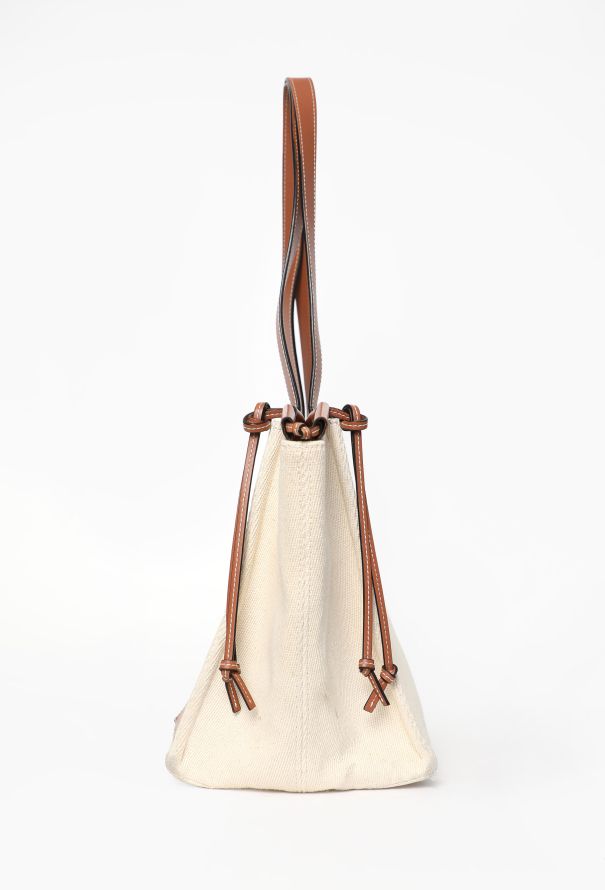 Loewe Canvas Cushion Tote Bag - 5