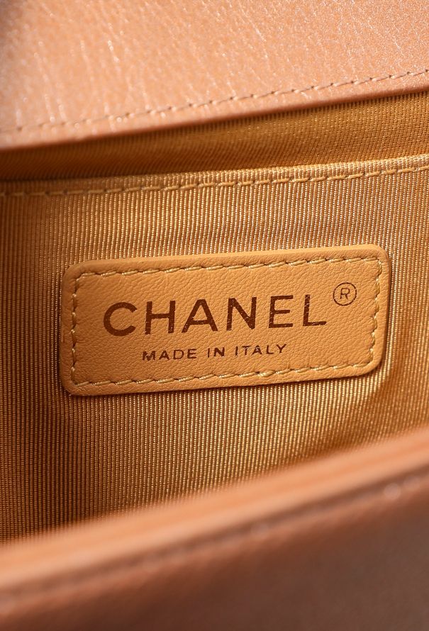 Chanel Rose Gold Medium Boy Bag - 11 Chanel Rose Gold Medium Boy Bag - 11