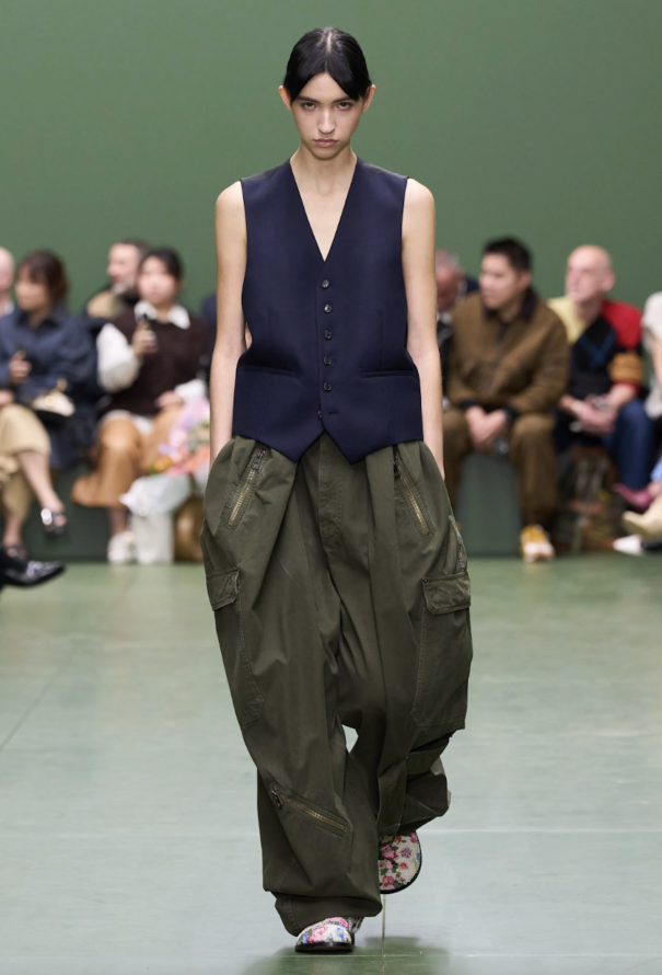 Loewe F/W 2024 Tailored Wool Vest - 2