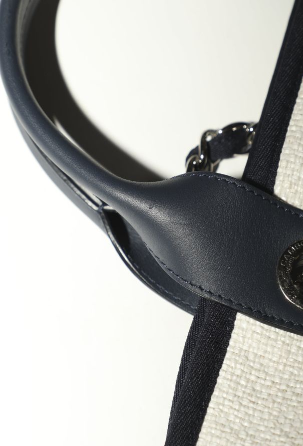 Chanel Canvas Medium Deauville Tote Bag - 11 Chanel Canvas Medium Deauville Tote Bag - 11