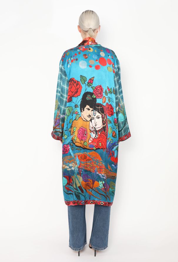 World Treasures Bokja 2023 Reversible Silk Kaftan - 1