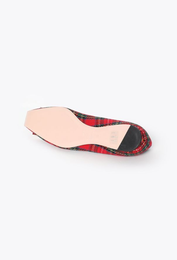 Roger Vivier 2024 Tartan Ballerina Flats - 5