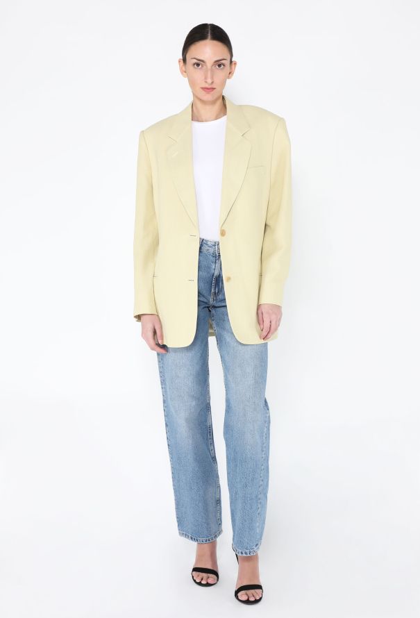 The Row S/S 2024 Marina Woven Blazer - 3