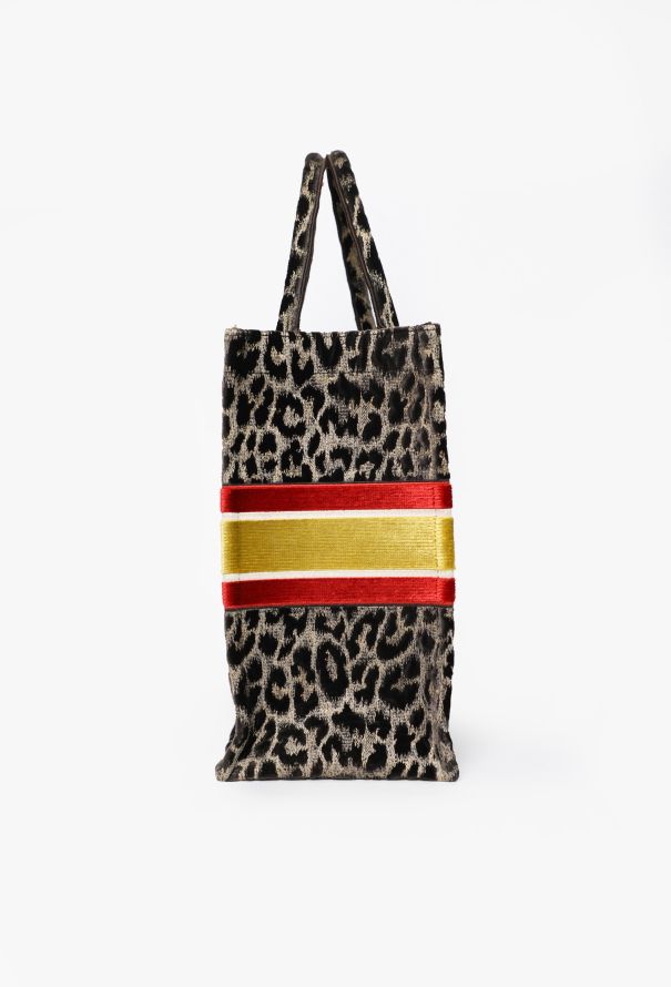 Dior Large Leopard Mizza Book Tote, F/W 2021 - 4