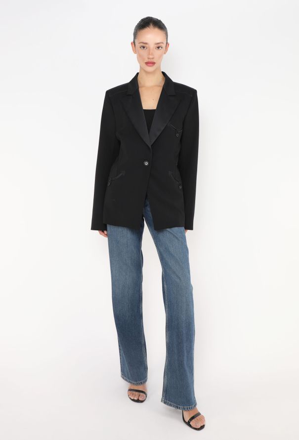 Paco Rabanne 2020 Tailored Smoking Blazer - 4