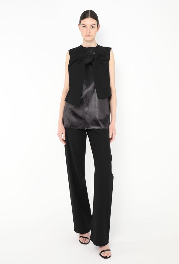 Céline S/S 2013 Twisted Crêpe Tunic - 3