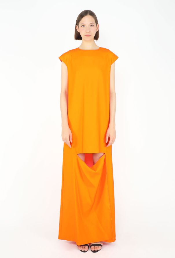 Dior 2014 Charmeuse Train Dress - 1