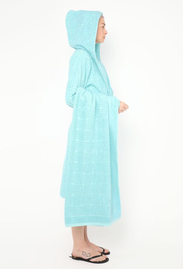 Bottega Veneta 2022 Intrecciato Terry Cloth Bathrobe Set - 3 Bottega Veneta 2022 Intrecciato Terry Cloth Bathrobe Set - 3