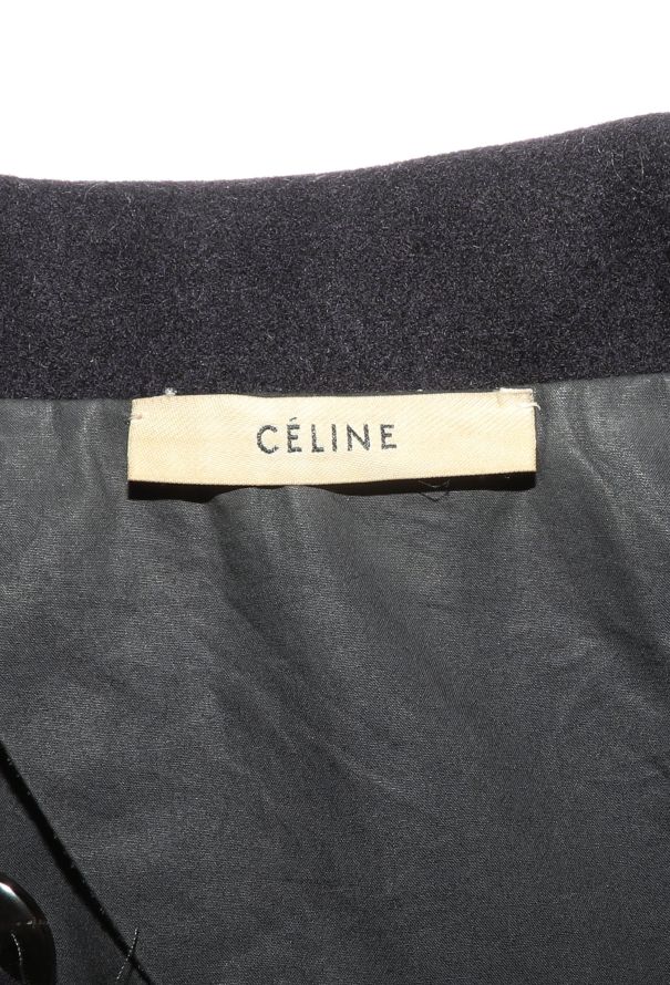 Céline F/W 2010 Felted Peacoat - 8