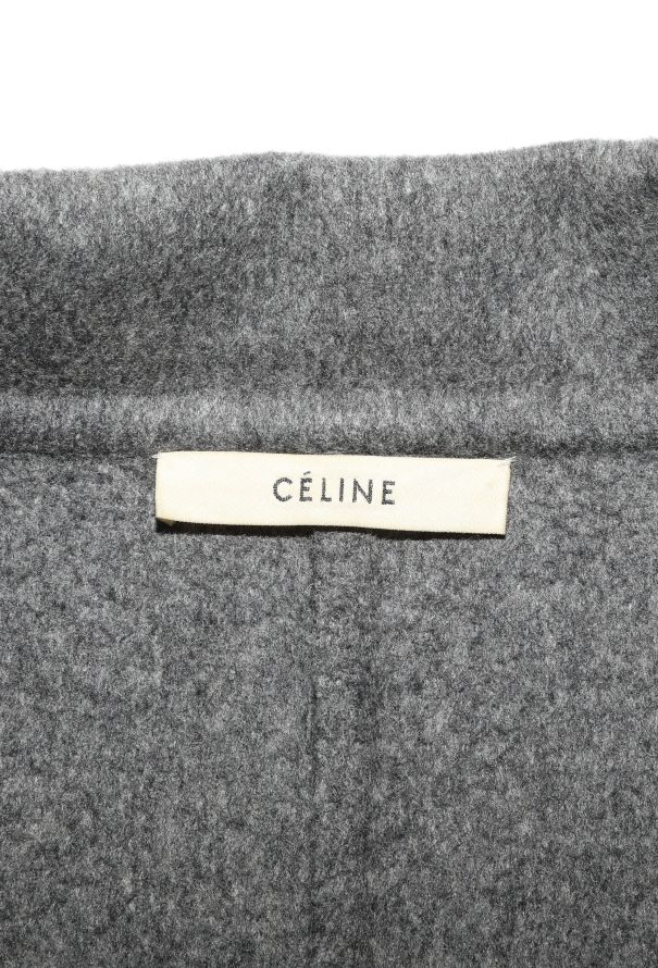 Céline Felted Wool Cocoon Coat - 6