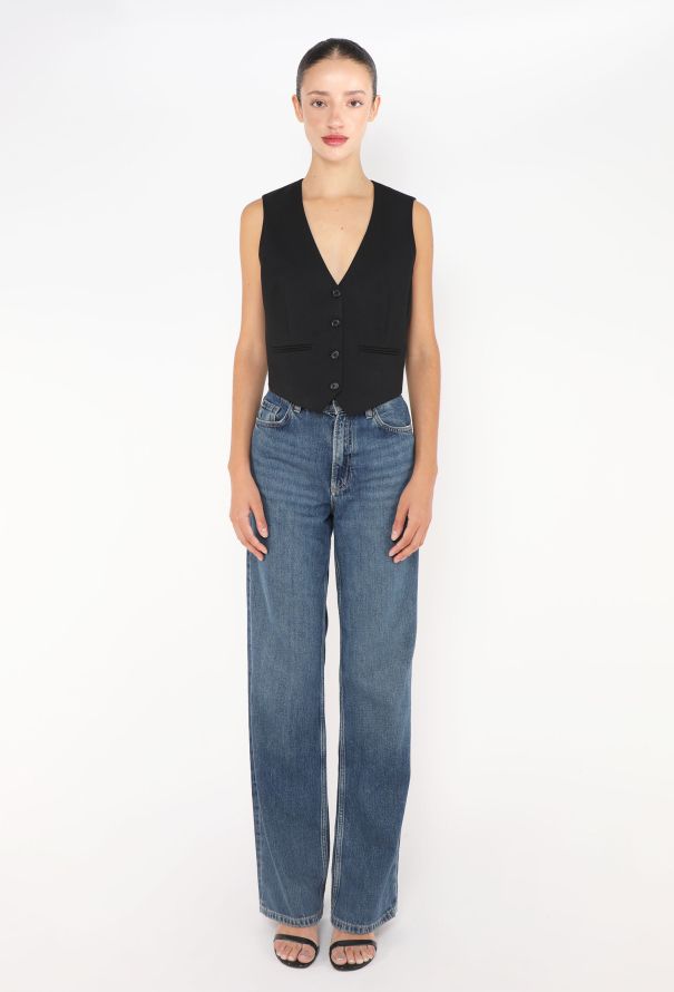 Wardrobe.NYC Tailored Vest - 3