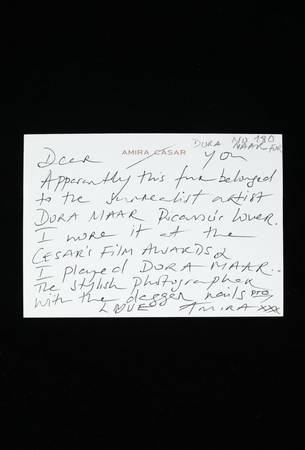 RARE 1930s Dora Maar Fox Bolero - 8