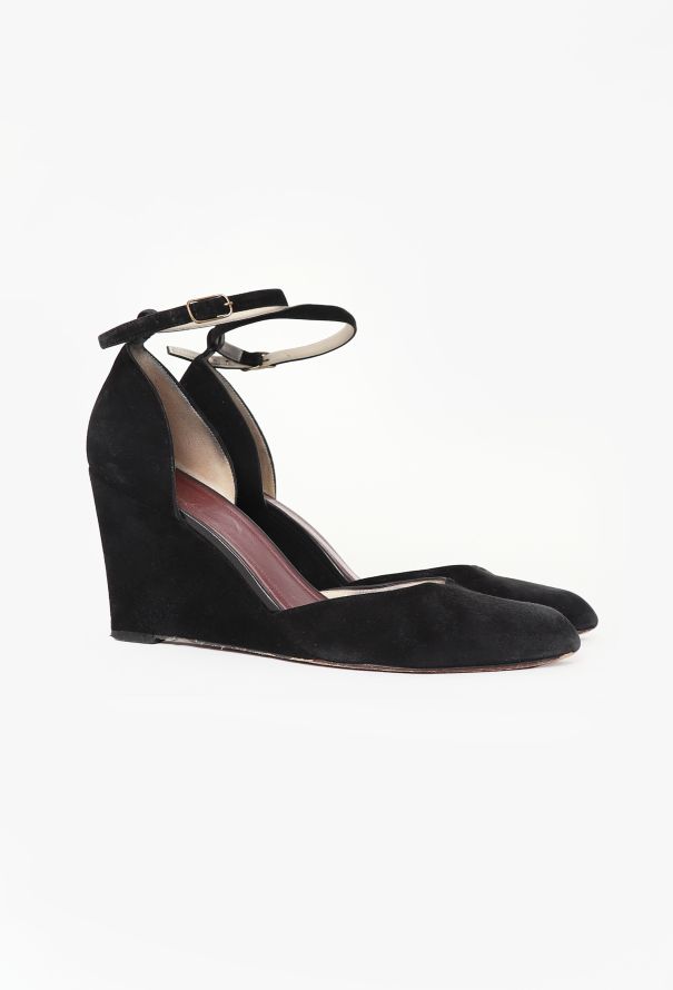 Céline 2010 Classic Suede Wedges - 2