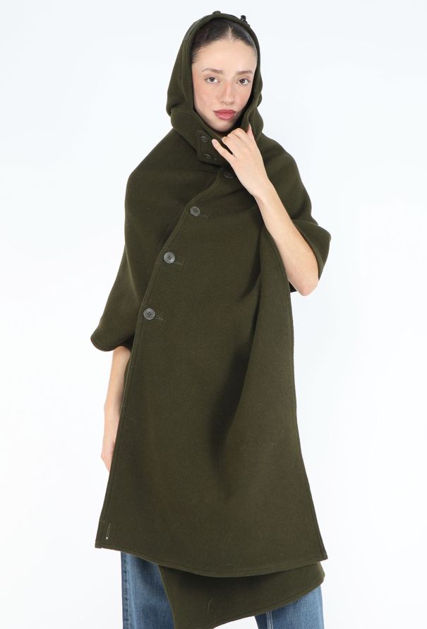 Junya Watanabe F/W 2010 Wrap Hooded Cape - 1
