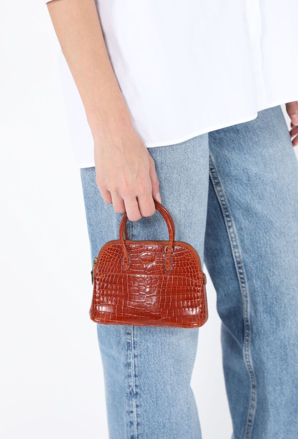 Hermès Vintage Micro Porosus Bolide - 2