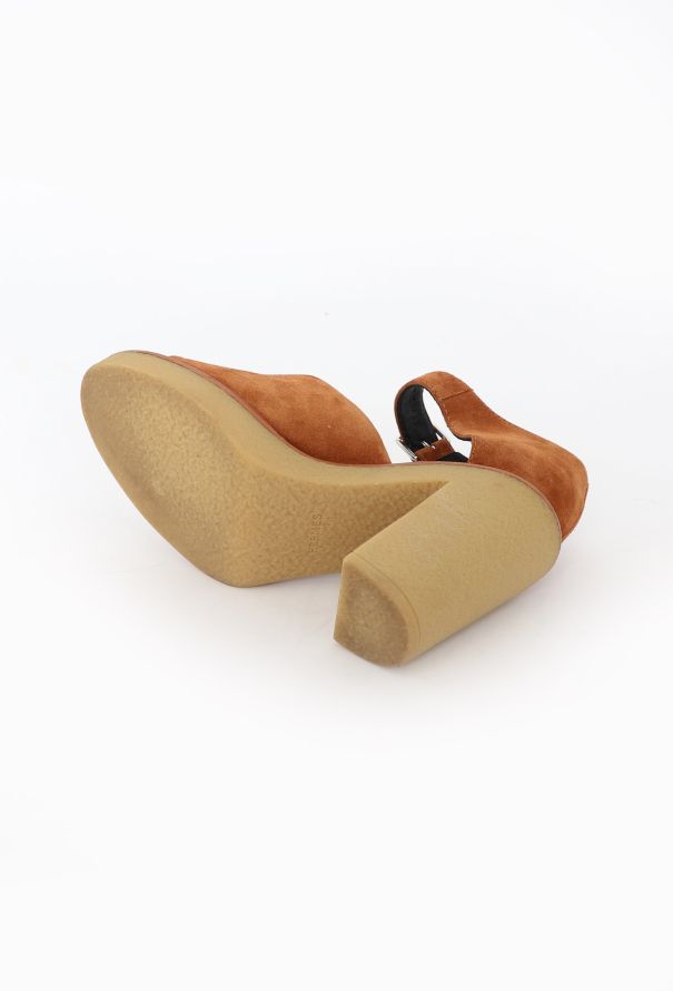 Hermès 2024 Suede Platform Drew Sandals - 5 Hermès 2024 Suede Platform Drew Sandals - 5