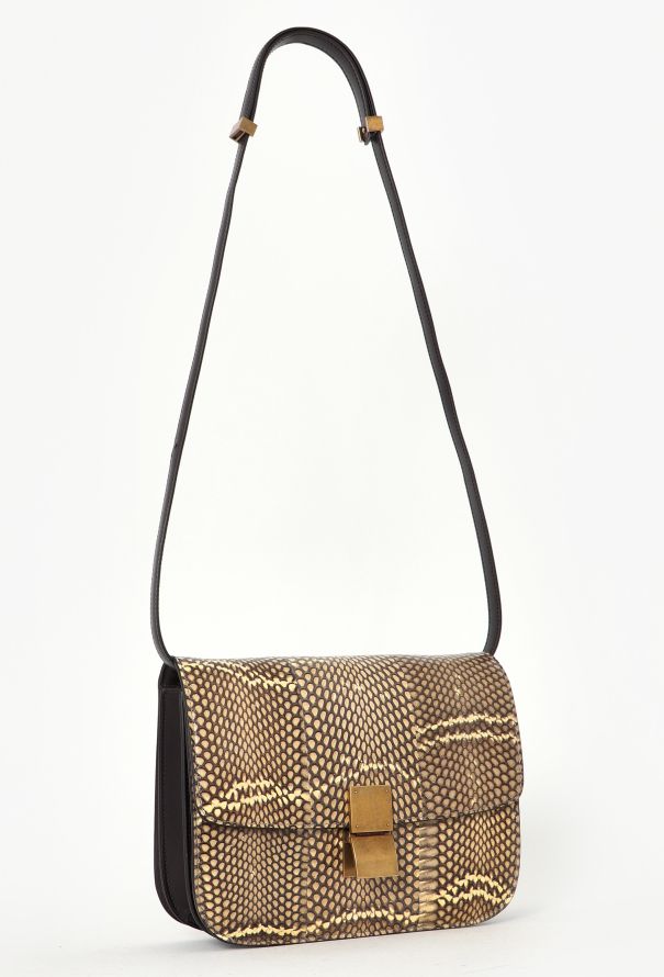 Céline Beige Classic Box Cobra Bag - 2 Céline Beige Classic Box Cobra Bag - 2
