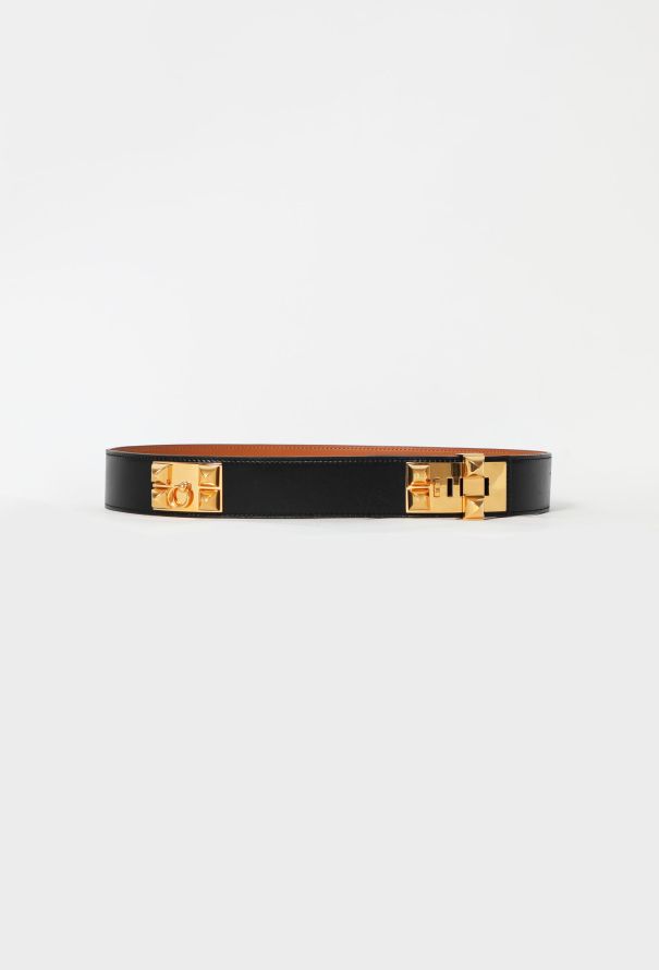 Hermès 2007 Box 'Collier de Chien' Belt - 1