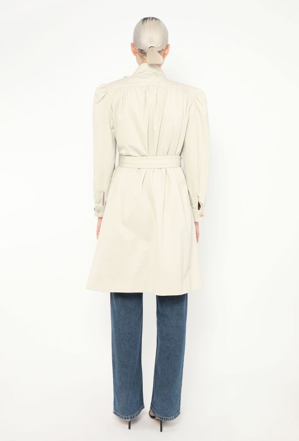 Balenciaga 2017 Belted Structured Trench - 6 Balenciaga 2017 Belted Structured Trench - 6