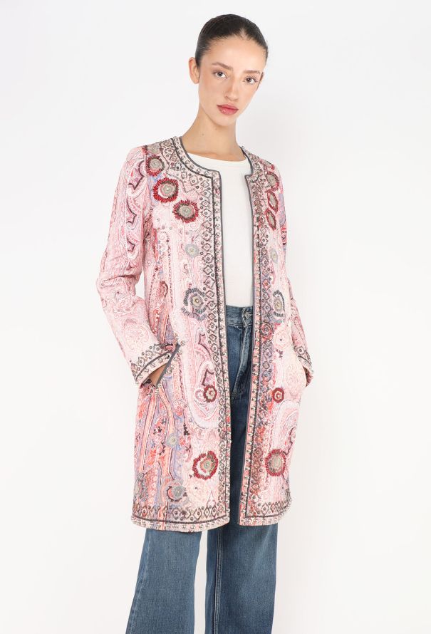 Isabel Marant S/S 2013 Hand-Embroidered Juliana Coat - 1