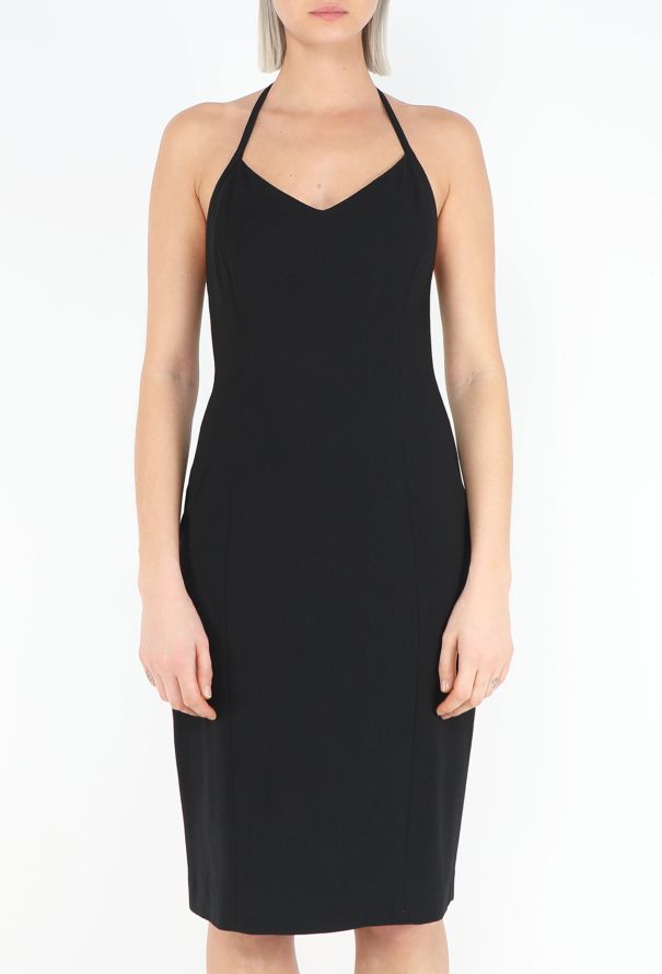 Calvin Klein '90s Open-Back Halter Dress - 4