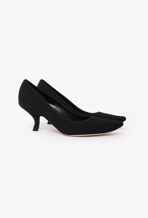 Dolce & Gabbana Alta Moda Sculpted Crêpe Pumps - 3