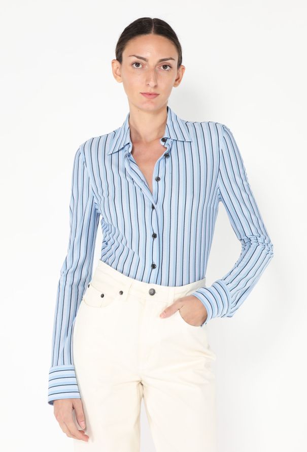 Prada 2024 Striped  Button Down - 2