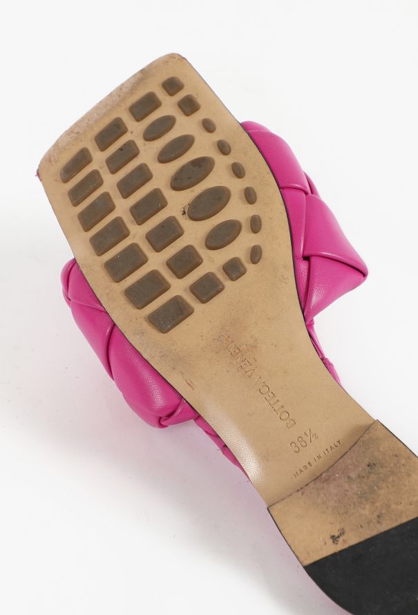 Bottega Veneta Lido Intrecciato Leather Slides, 2020 - 5