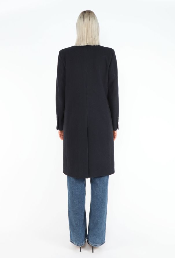 Saint Laurent S/S 2013 Double-Breasted Coat - 6