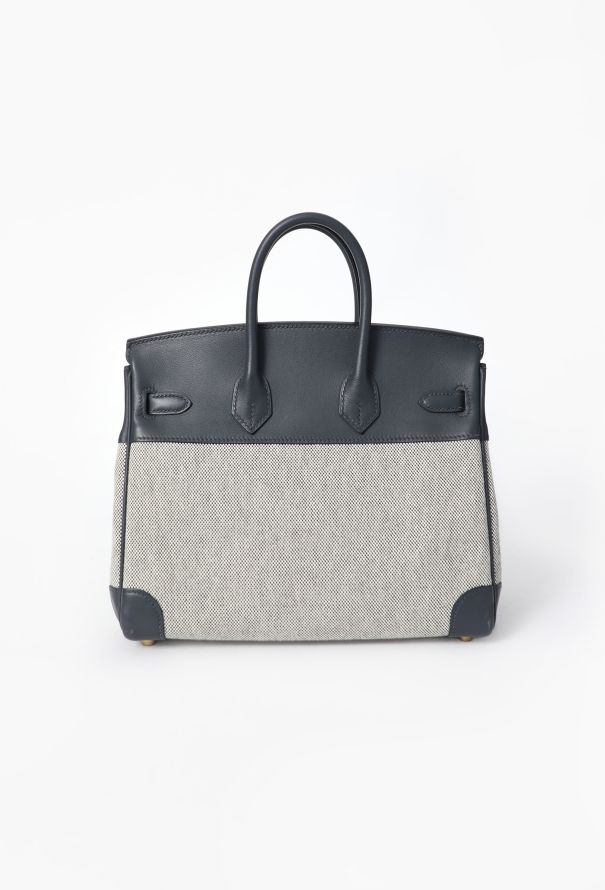 Hermès Beautiful 2024 Toile H & Swift Birkin 25 - 8