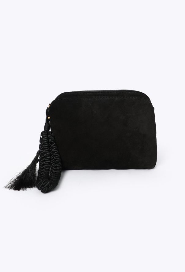 The Row Horsehair Tassel Wristlet Clutch - 1 The Row Horsehair Tassel Wristlet Clutch - 1