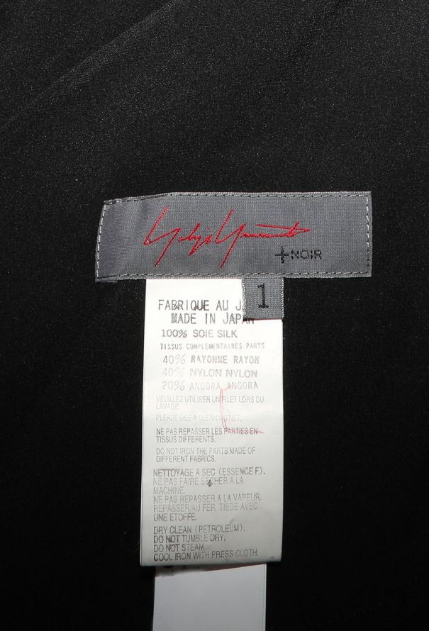 Yohji Yamamoto 2008 Asymmetrical Draped Dress - 6