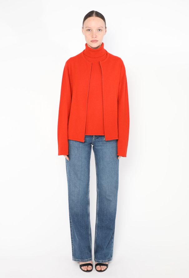 Hermès Cashmere Sweater Vest Ensemble - 1