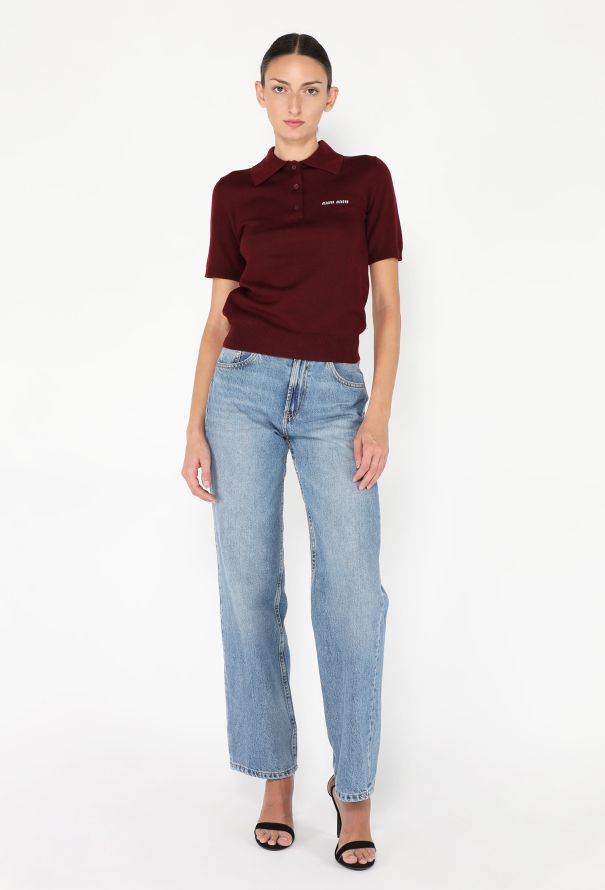 Miu Miu S/S 2024 Emblem Polo - 3