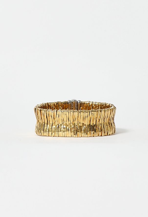 Louis Vuitton Hide & Seek Bracelet - Brass Bangle, Bracelets