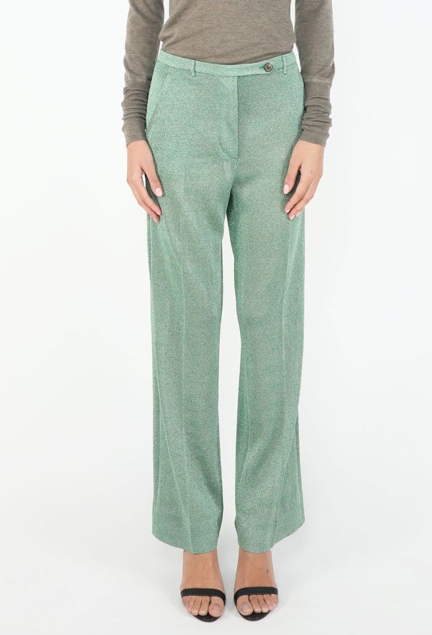 Miu Miu F/W 2025 Iridescent Lurex Pants - 3