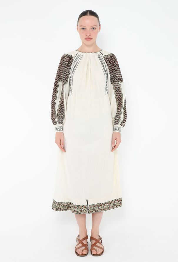 World Treasures Vintage Hand-Embroidered Kaftan - 3 World Treasures Vintage Hand-Embroidered Kaftan - 3