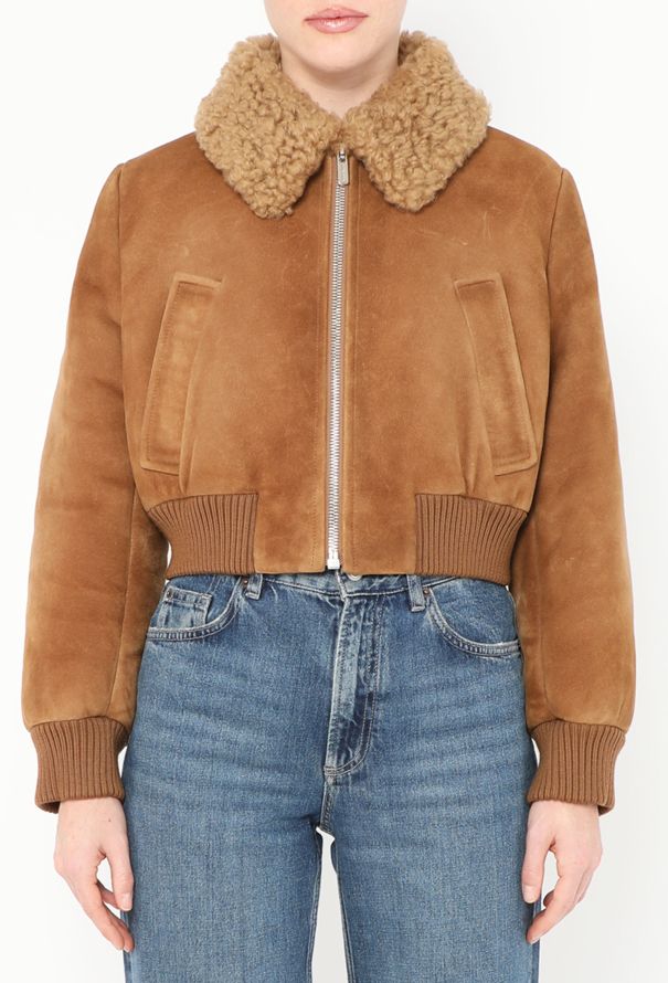 Miu Miu F/W 2022 Suede Bomber Jacket - 1
