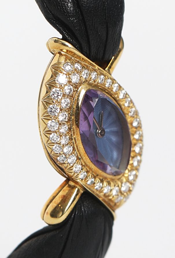 Audemars Piguet 18K Yellow Gold & Diamond Baroque Watch, 1988 - 6