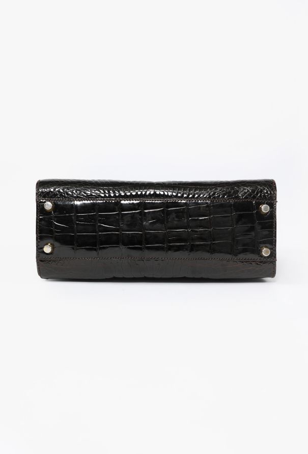 Gucci Vintage Crocodile Leather Bag - 6