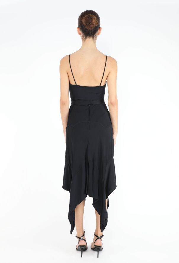 Saint Laurent Tom Ford 2004 Asymmetrical Flared Skirt - 6