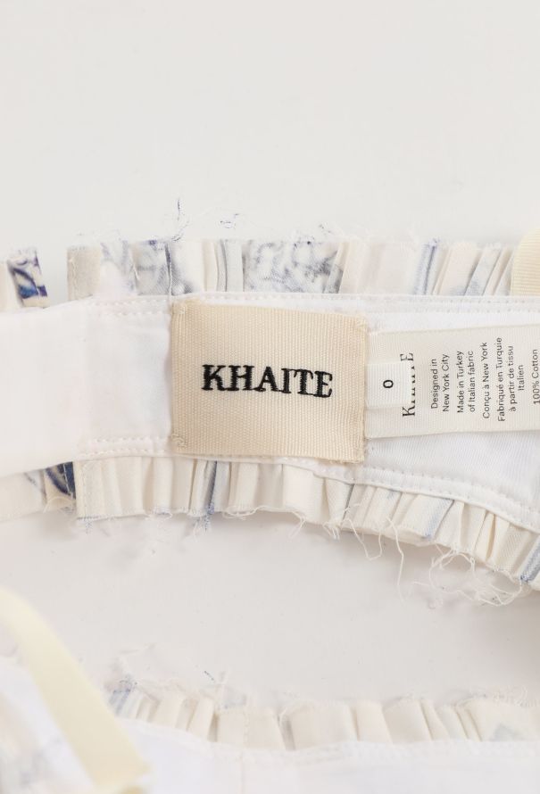 Khaite 2020 Indira Floral Bralette Top - 5