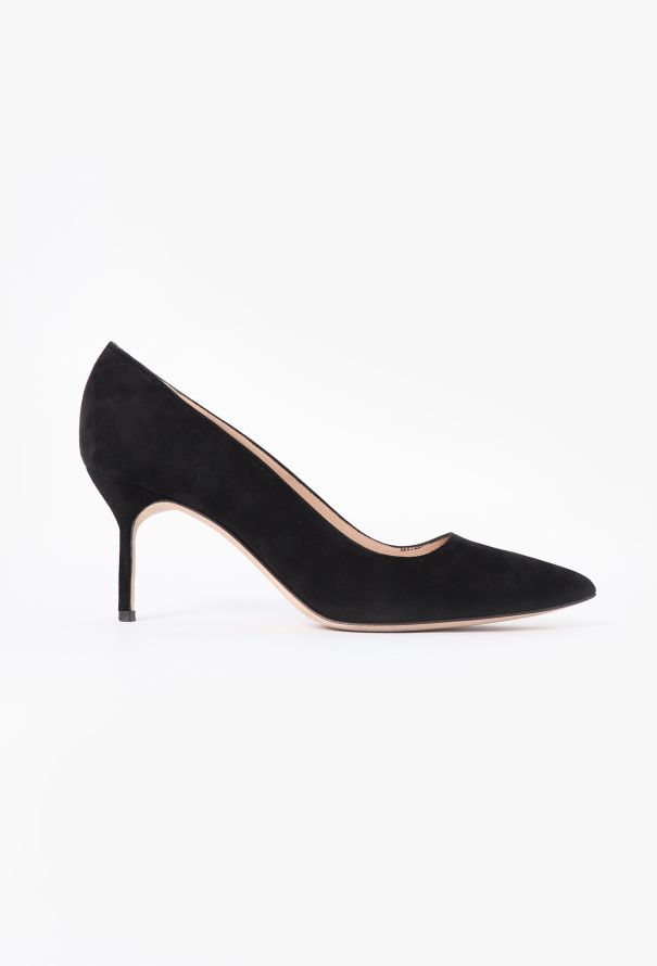 Manolo Blahnik 2022 Classic Suede BB Pumps - 1