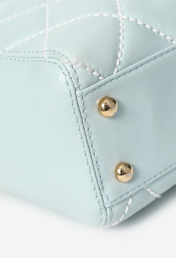 Chanel Vintage Medium Surpiqué Tote Bag - 8