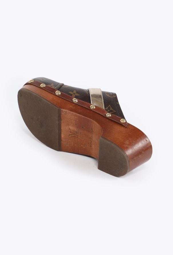 Louis Vuitton 2017 Monogram Canvas Canopy Clogs - 5