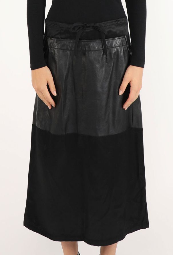 Maison Margiela Artisanal Patchwork 'Lining' Skirt, 2002 - 2