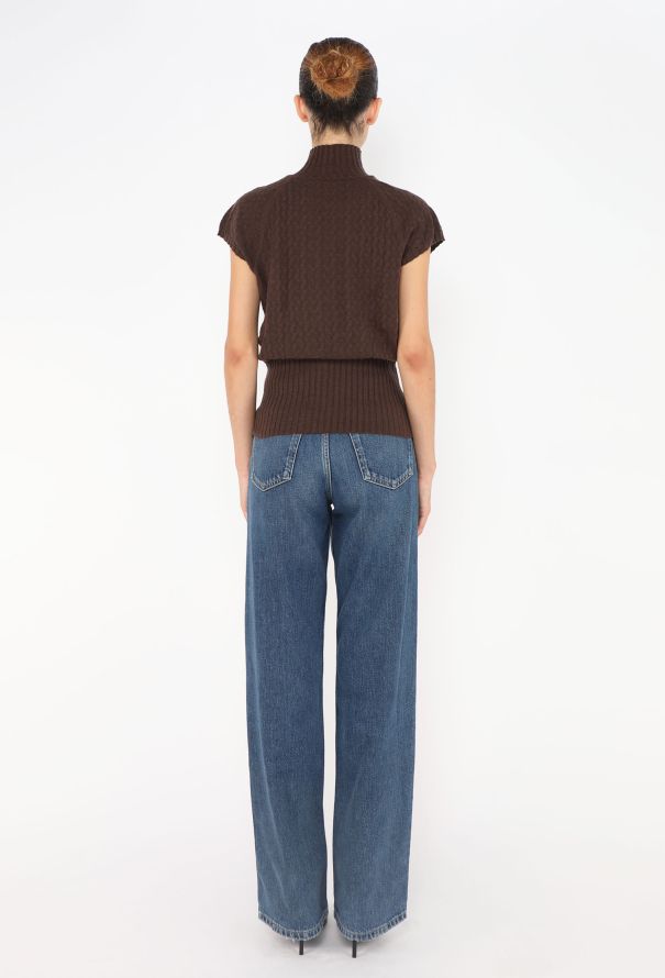 Hermès Textured Cashmere Knit Vest - 5 Hermès Textured Cashmere Knit Vest - 5