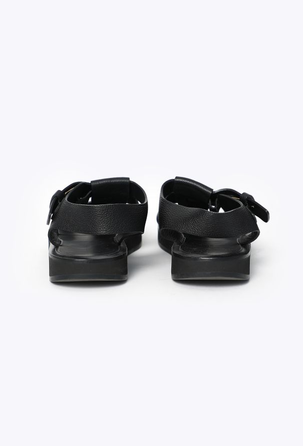 The Row 2023 Leather Fisherman Sandals - 4