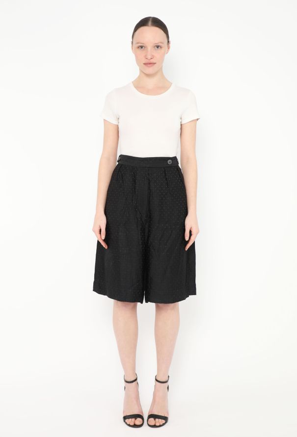Dries Van Noten Embroidered Polka Dot Shorts - 1