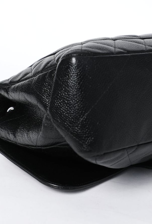 Chanel Vintage Jumbo Caviar Timeless Bag - 8